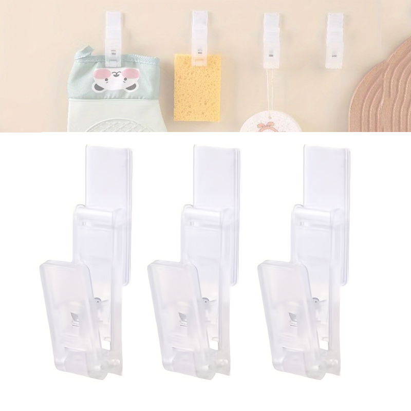 Wall Anchor Plastic - Multi-functional Storage Clip Towel Clip Cloth