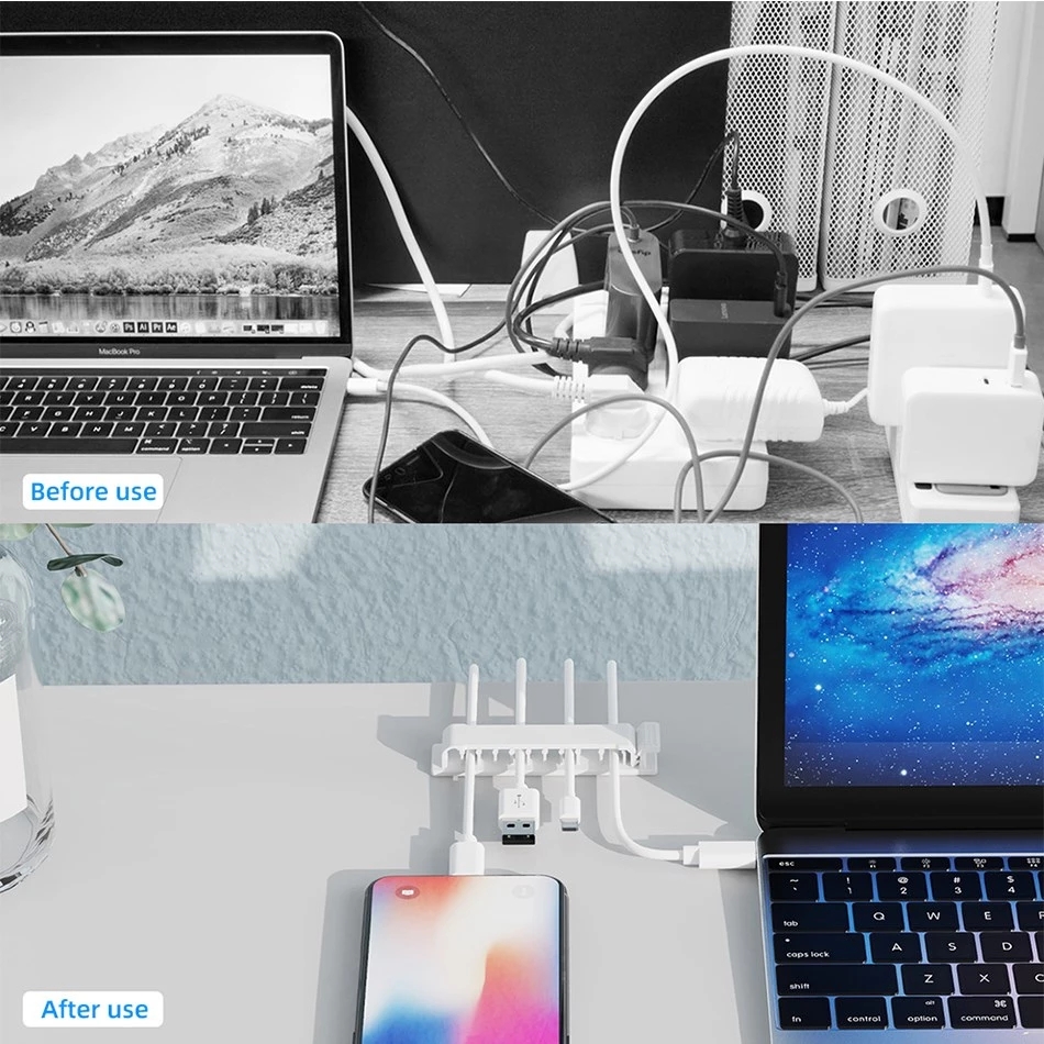 Cable Organizer Self Adhesive  - Wall Anchor Plastic recensie en prijs