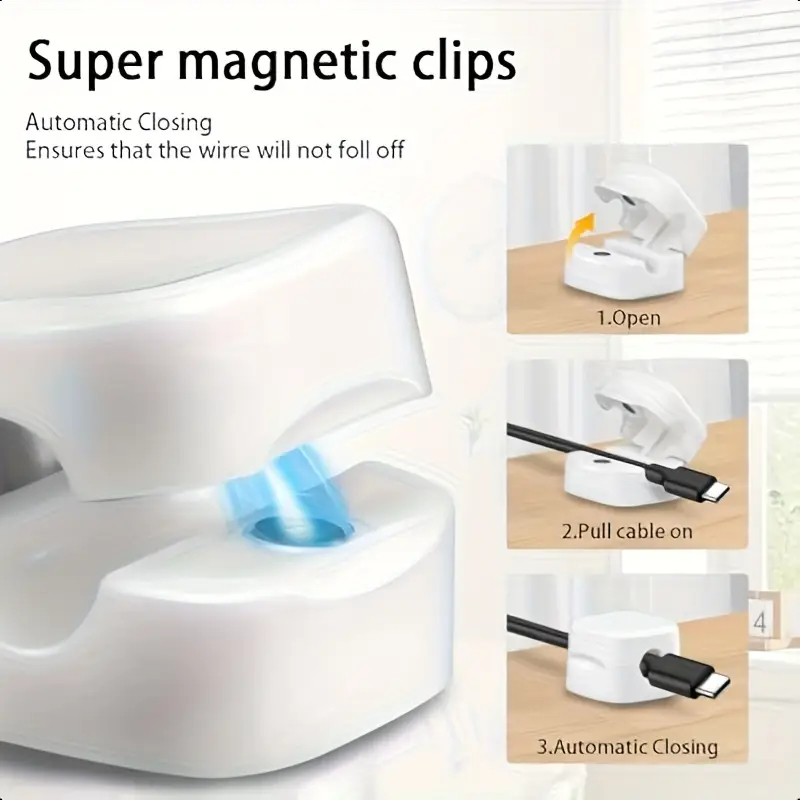 6/12/18 PCS Magnetic Cable Org - Wall Anchor Plastic recensie en prijs