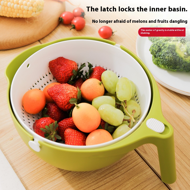 Double Drain Basket Kitchen Si - Sink Drain Strainer recensie en prijs