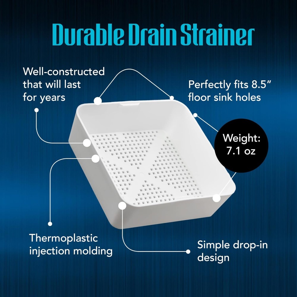 8.5-Inch Floor Sink Drain Cove - Sink Drain Strainer recensie en prijs