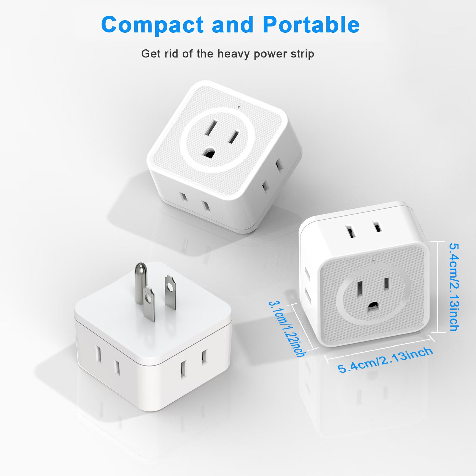 US Plug Wall Outlet Expander M - Wall Anchor Plastic recensie en prijs
