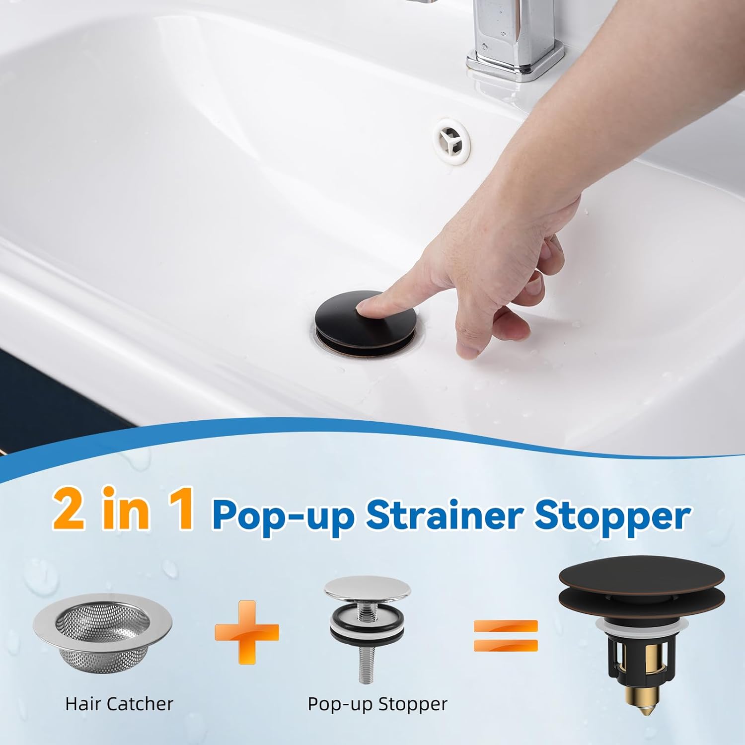 Universal Bathroom Sink Stoppe - Sink Drain Strainer recensie en prijs