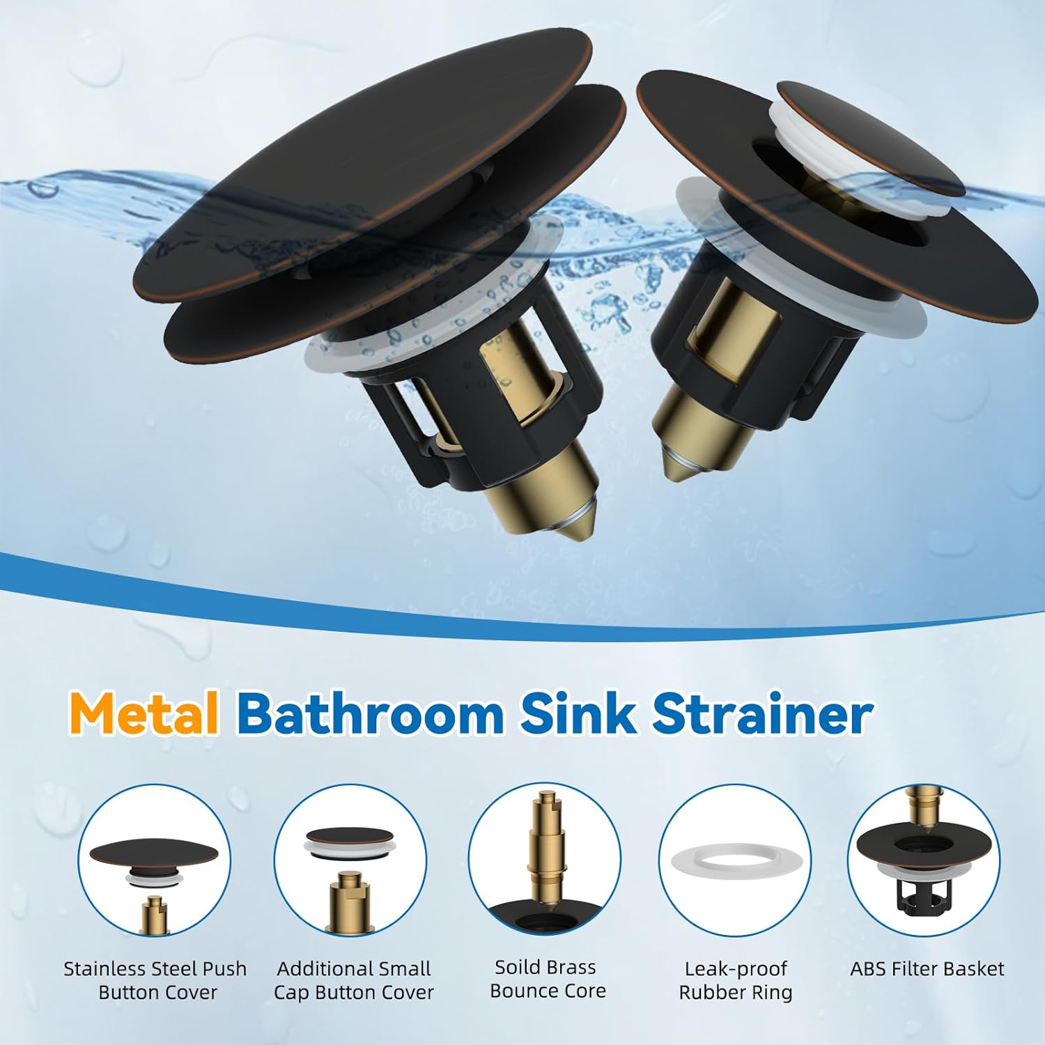 Universal Bathroom Sink Stoppe - Sink Drain Strainer recensie en prijs