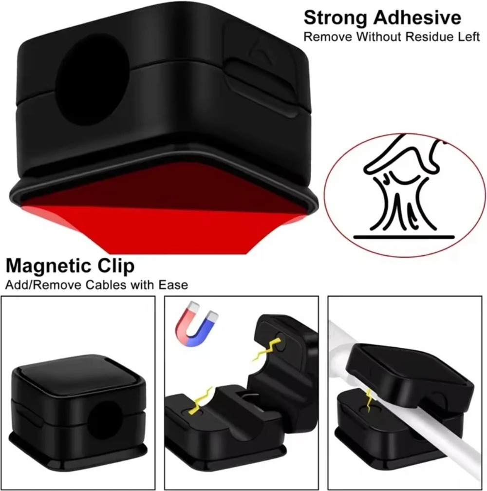Magnetic Strong ​Cable Clips A - Wall Anchor Plastic recensie en prijs