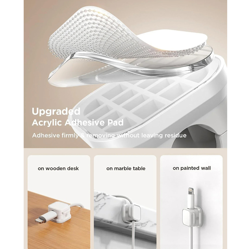 ​Magnetic Cable Clips Adjustab - Wall Anchor Plastic recensie en prijs