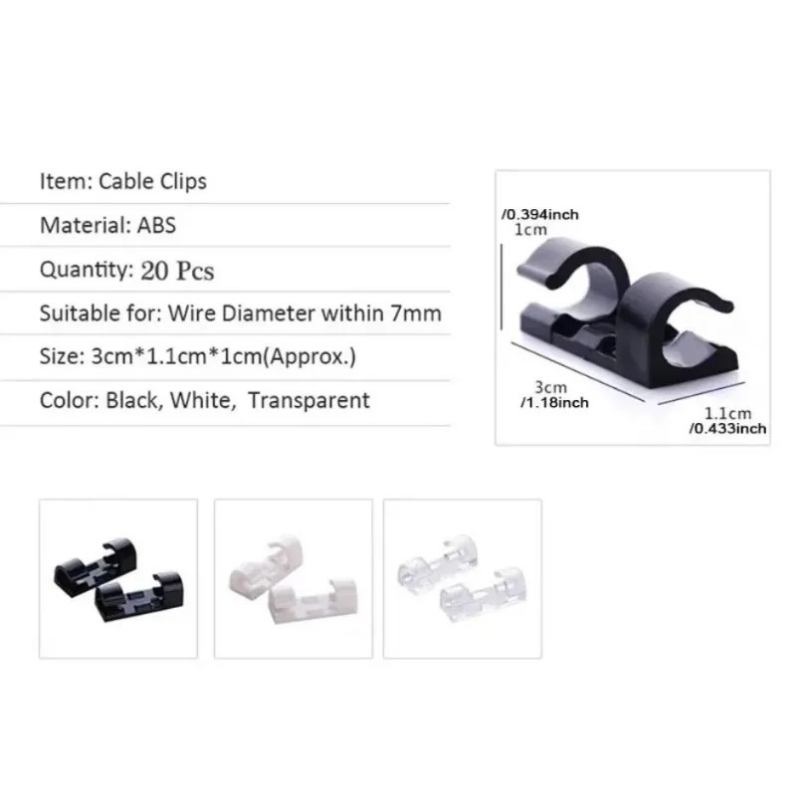 No-punch Cable Manager, Wall S - Wall Anchor Plastic recensie en prijs