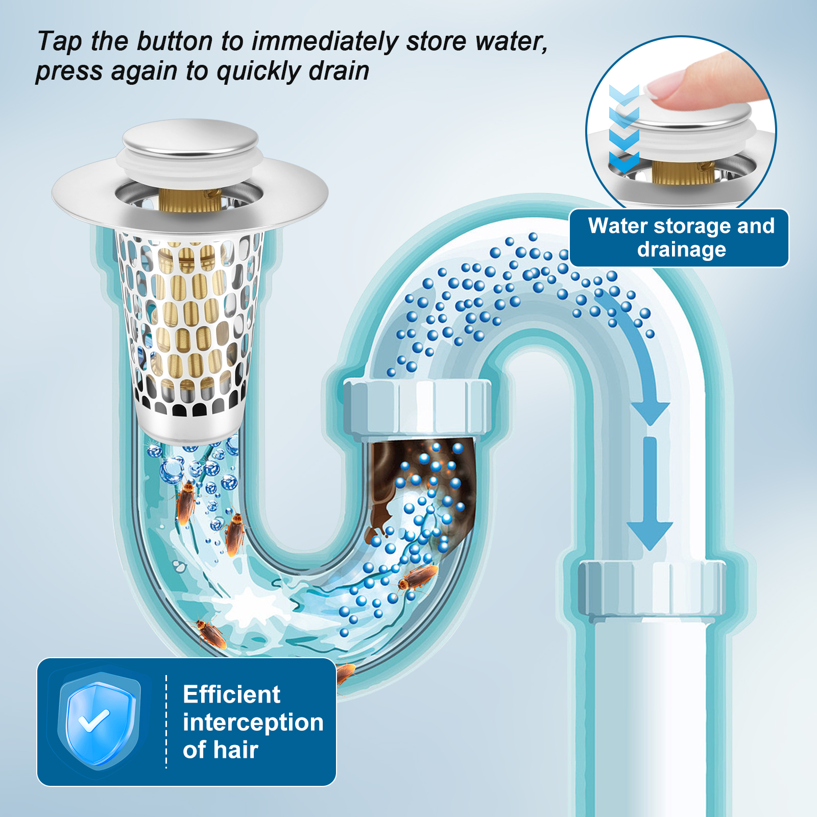 2/4Pc Pop Up Sink Drain Strain - Sink Drain Strainer recensie en prijs