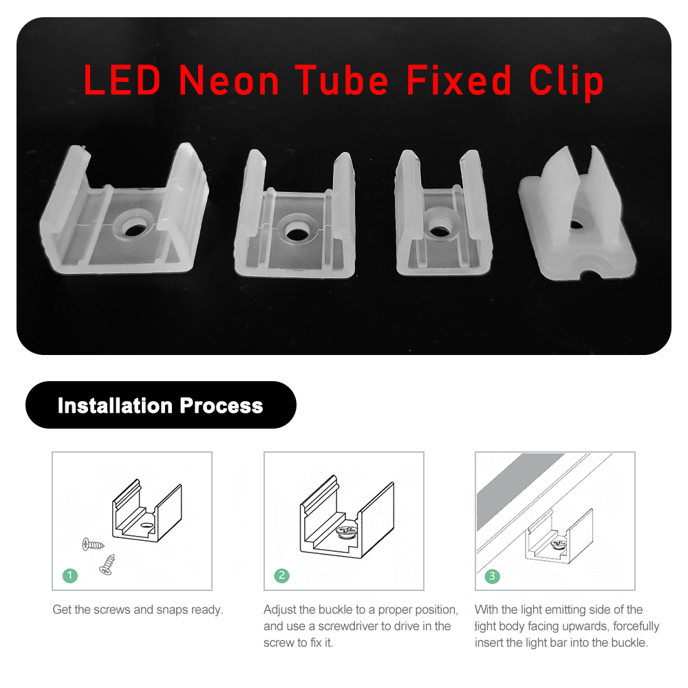 Led Strip Connector Fix Clips  - Wall Anchor Plastic recensie en prijs